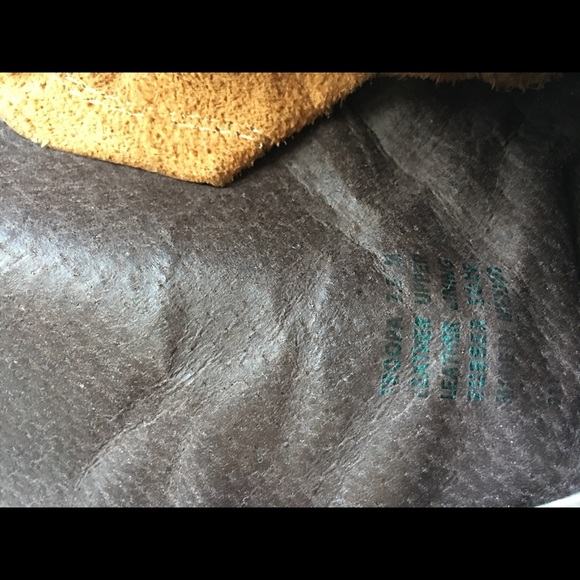 Brown Leather Steve Madden Troopa Combat Boots - Picture 9 of 9